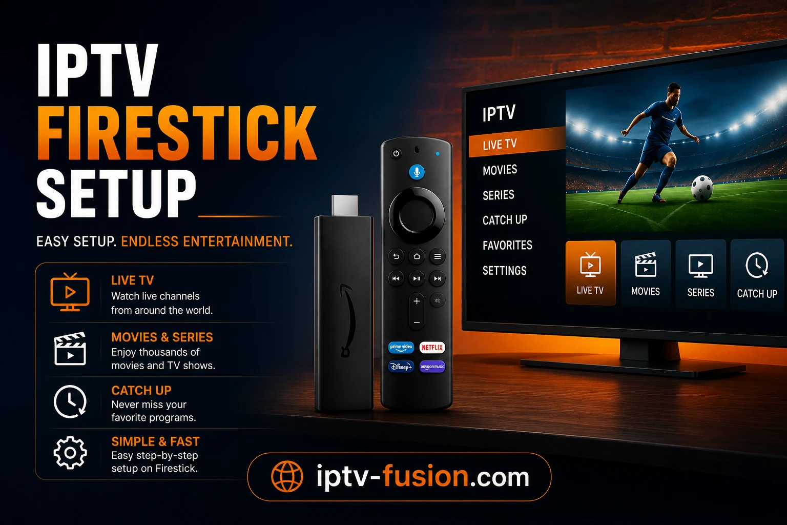 How to set up IPTV on Firestick step by step 2026